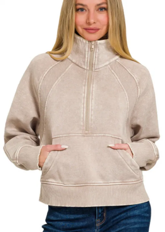 Ashley Half Zip Fleece