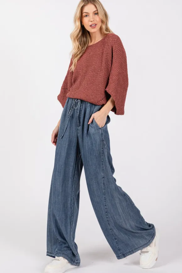 Becky Wide Leg Pull On Jean