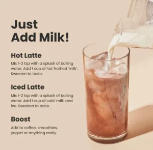 Blume Healthy Nut Nog Latte