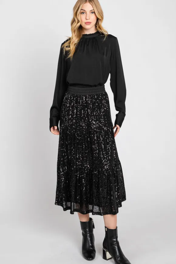 Bonnie Sequin Skirt