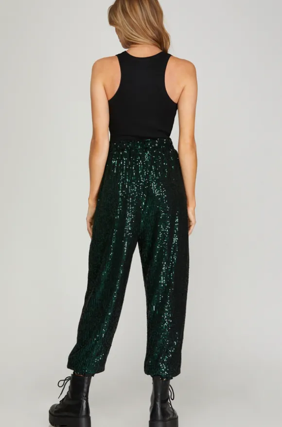 Courtney Sequin Joggers