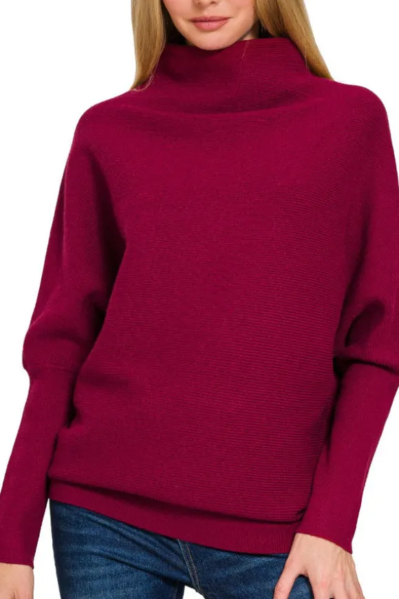 Emily Funnel Neck Sweater