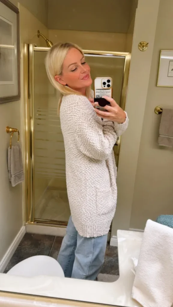 Harper Boucle Cardigan