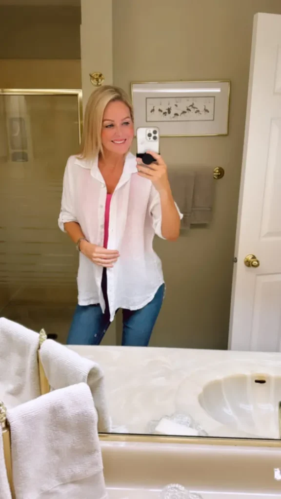 Joni Linen Blouse
