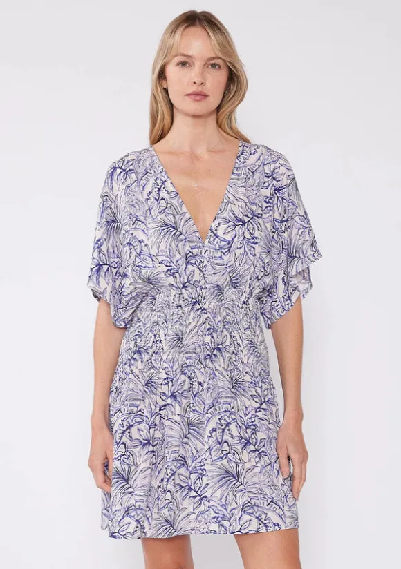 Jordyn Smocked Mini Dress