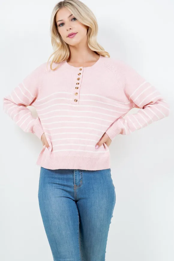 Justine Striped Sweater