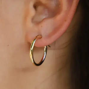 Katie Waltman Gold Fill Hoops