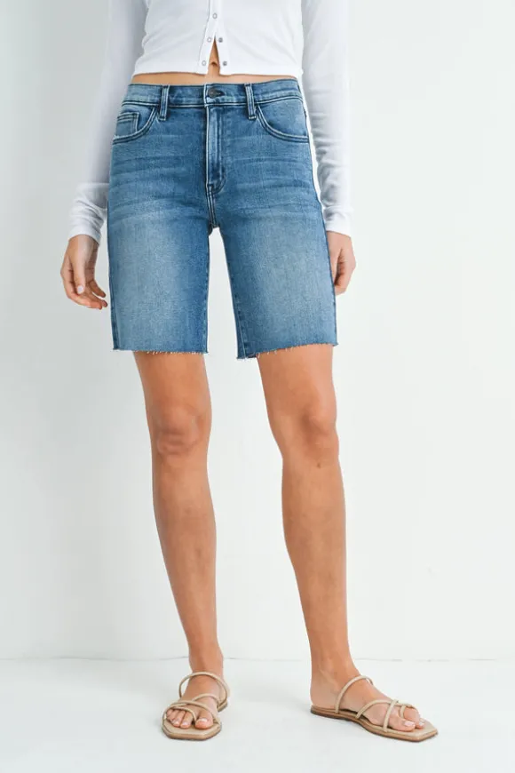 Livvy Denim Bermuda Shorts