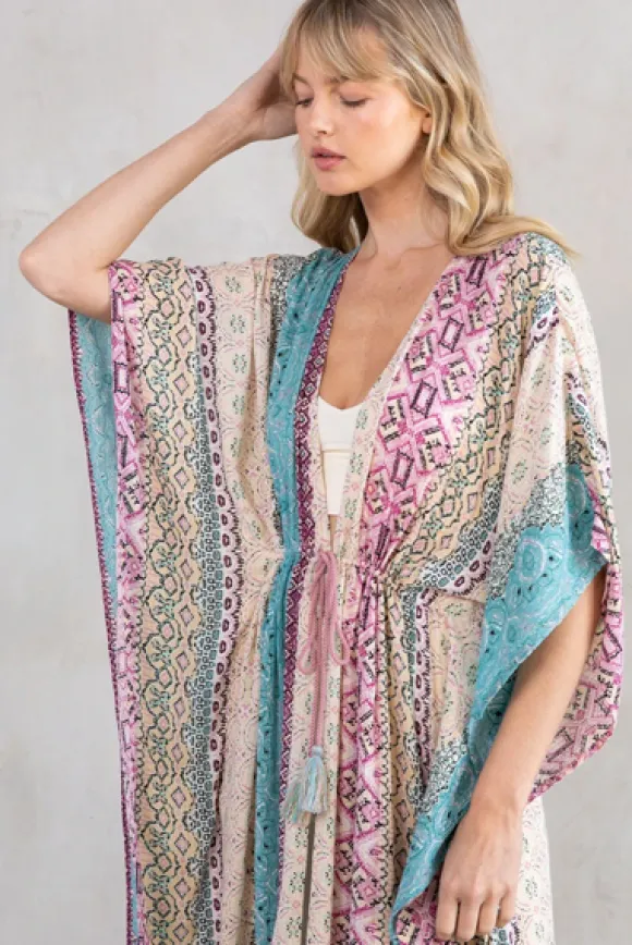 Meet Me In Palm Springs Kimono