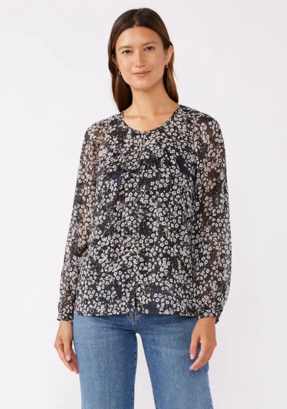 Ravens Garden Button Down Blouse