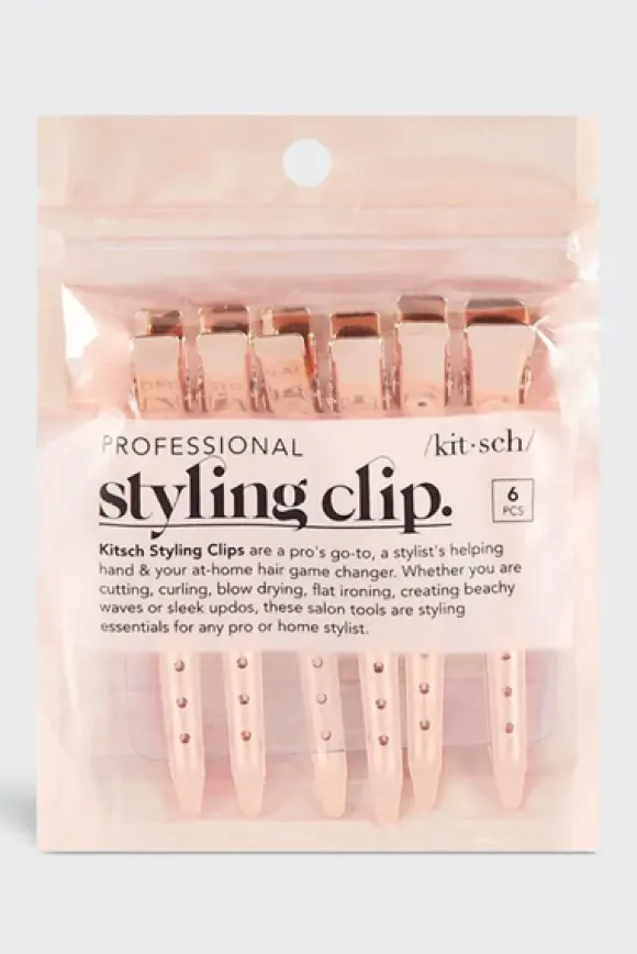 Rose Gold Blow Dry/Makeup Clips