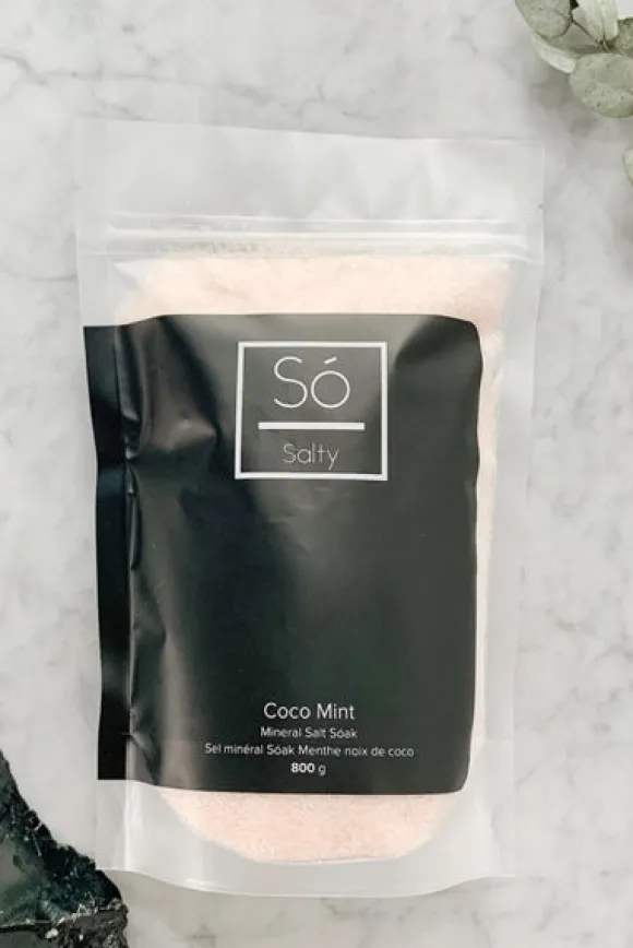 So Luxury Coco Mint Mineral Salt Soak