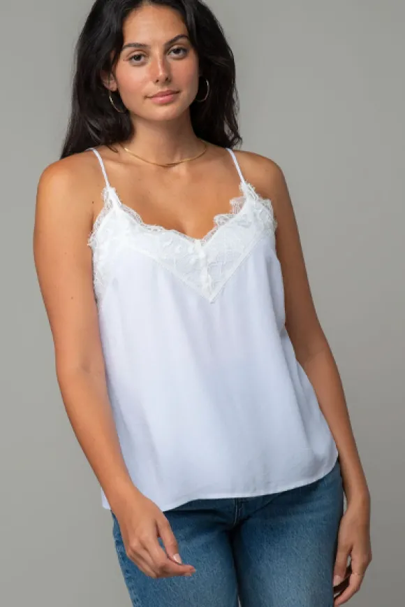 Steffi Lace Trim Cami