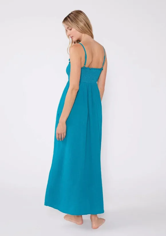 Thea Smocked Maxi Dress