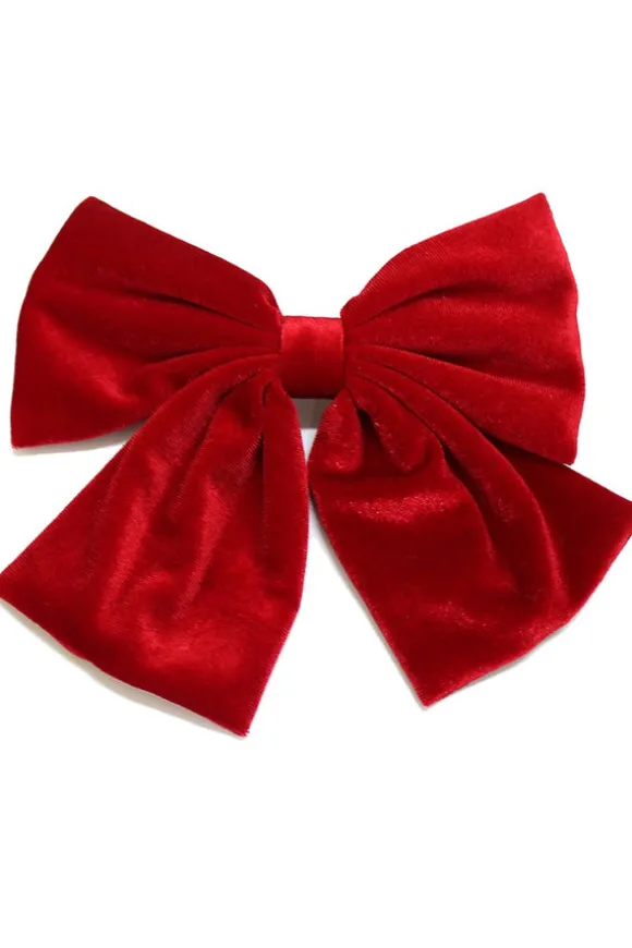 Velvet Hair Bow
